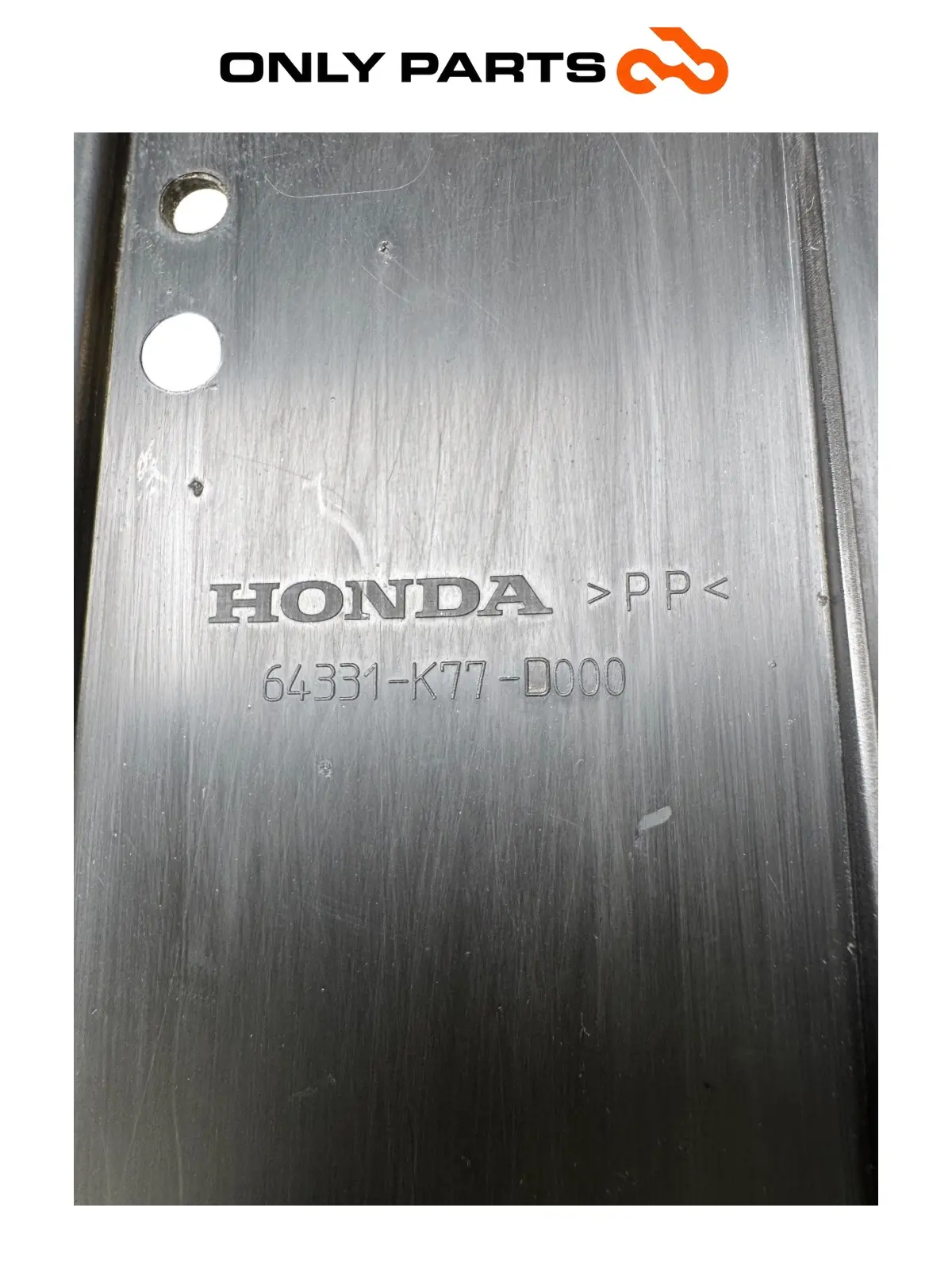 Used UNDER FLOOR COVER PANEL HONDA SH 150 2017 OEM 64331-K77-D000 Honda SH 150cc 2017 Nero — real photo 9