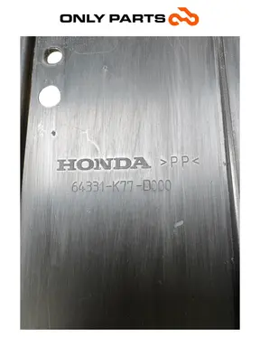 Used UNDER FLOOR COVER PANEL HONDA SH 150 2017 OEM 64331-K77-D000 Honda SH 150cc 2017 Nero — real photo 9