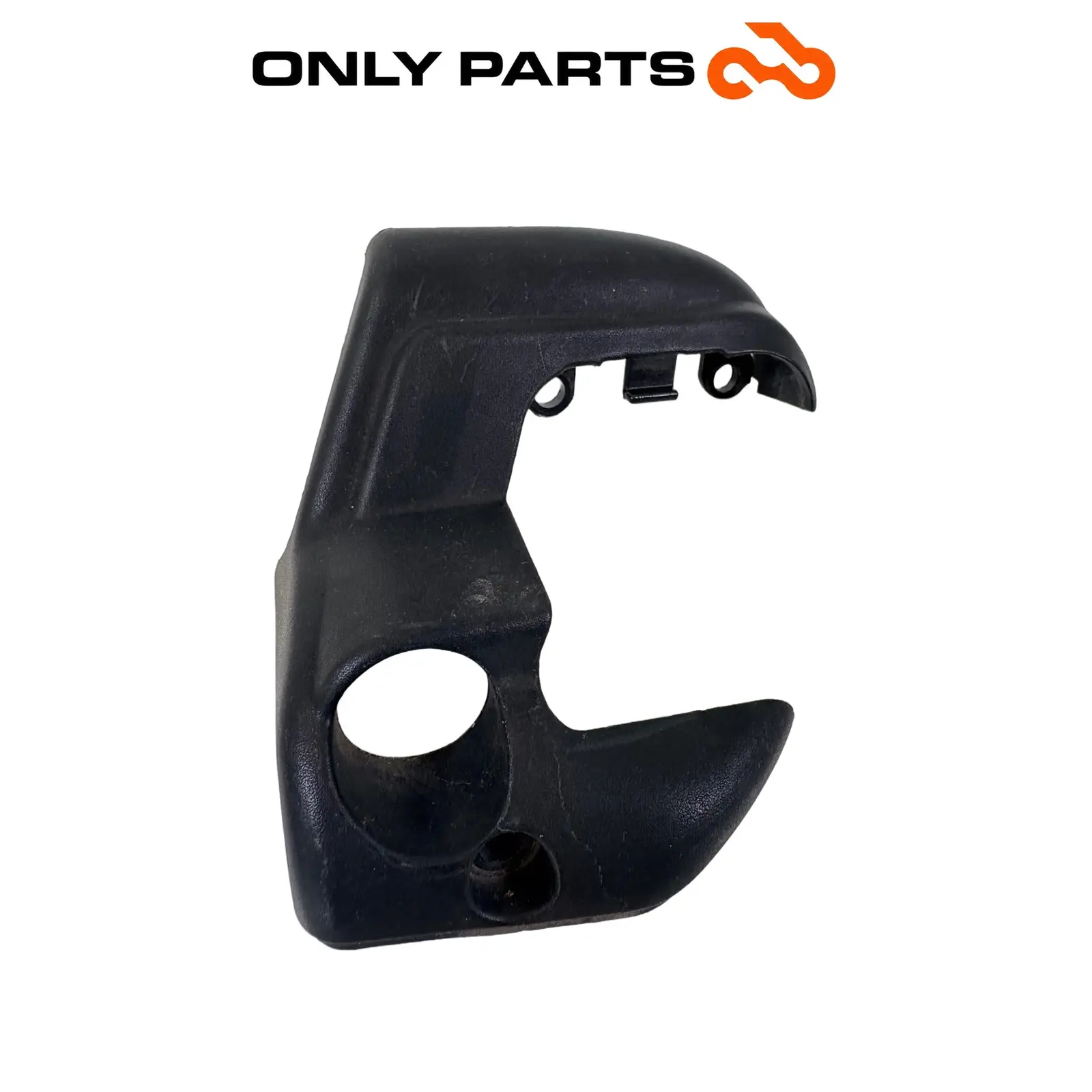 Coppia cover plastica 851810/11 Aprilia Scarabeo 300cc 2010 Bianco usato — foto reale 6
