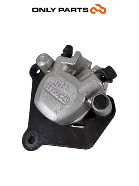 Pinza Freno Anteriore con Staffa e Pastiglie Kymco Agility R16+ 125 2015 Caliper Kymco Agility R16+ 125cc 2015 Nero usato — foto reale 1