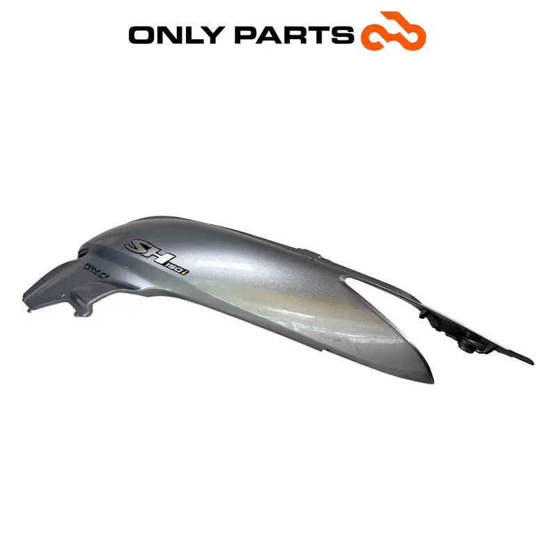 FIANCHETTO CARENA POSTERIORE SX GRIGIO HONDA SH 150 2008 / LEFT REAR FAIRING OEM — 3