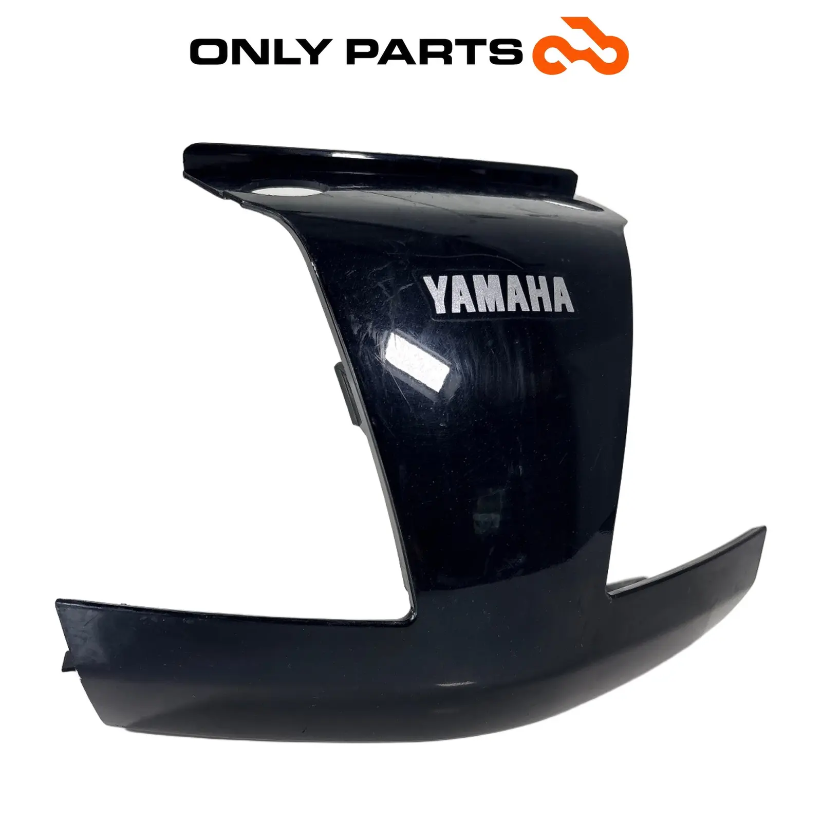 Carena posteriore centrale Yamaha XC Versity 300cc 2004 Nero usato — foto reale 1