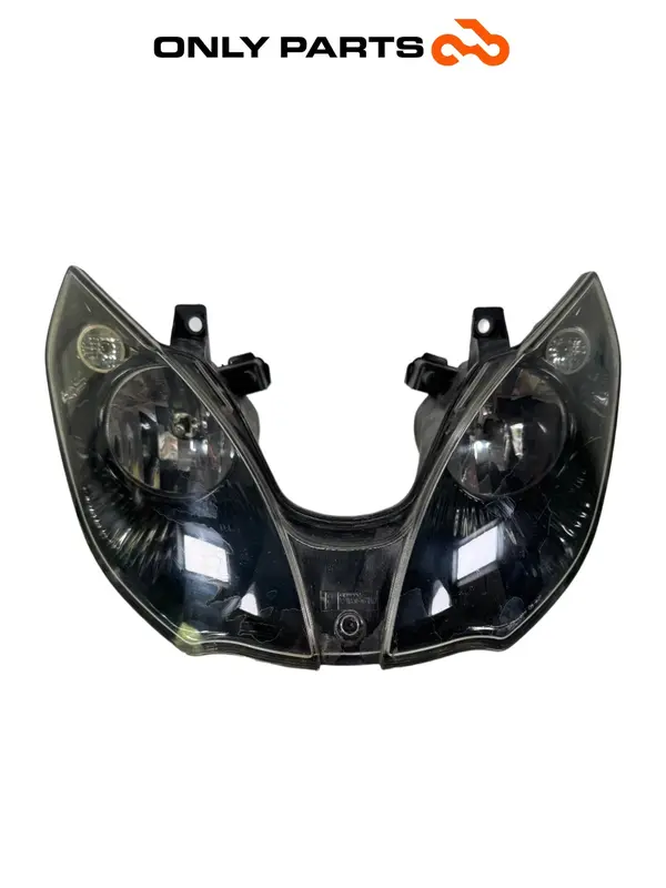 FARO PROIETTORE ANTERIORE DOPPIO PIAGGIO MP3 250 2009 / HEADLIGHT DIFETTO FOTO 2