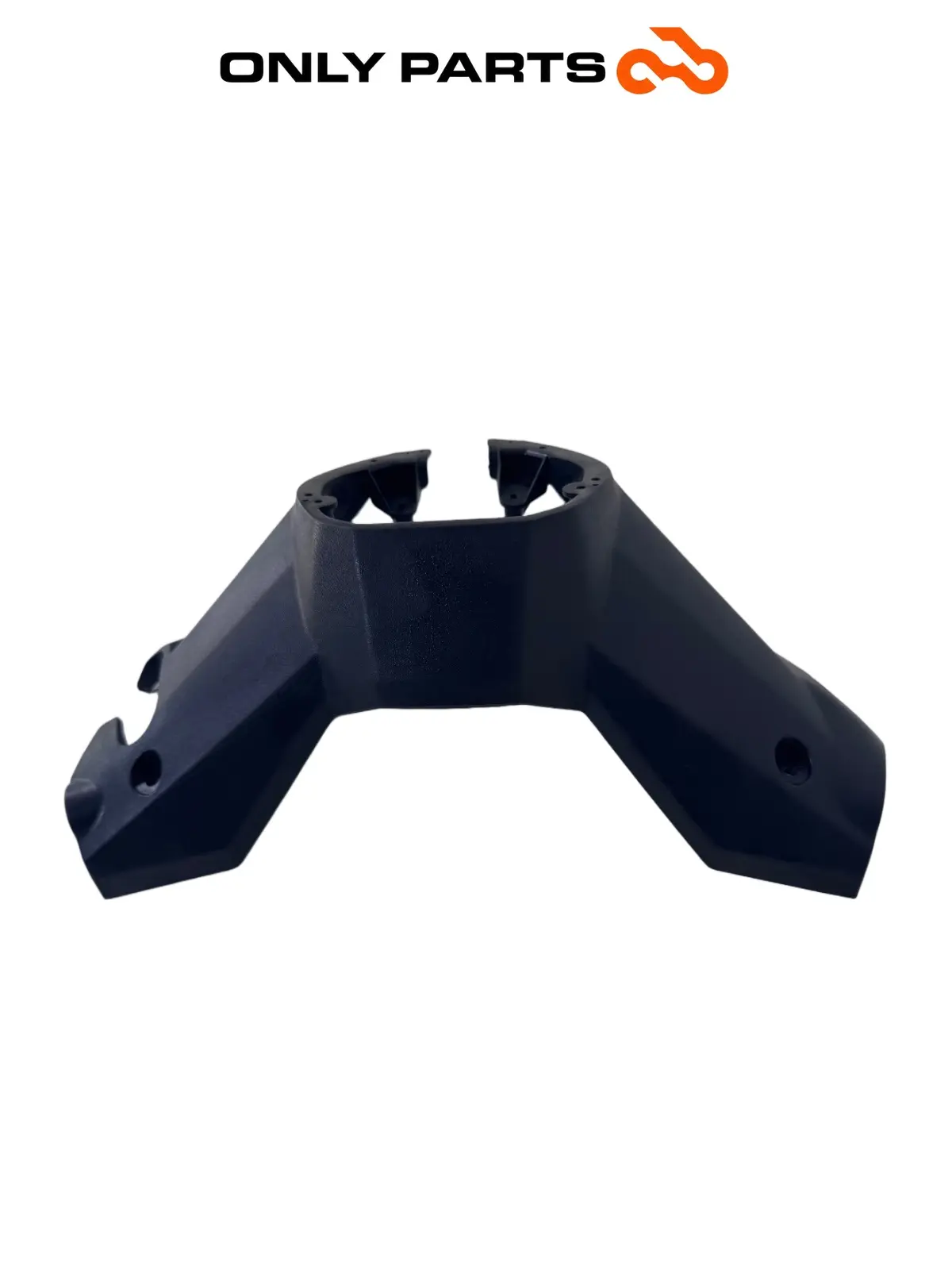 Guscio plastica coprimanubrio inferiore Yamaha X-max 125cc 2014 Grigio opaco usato — foto reale 5