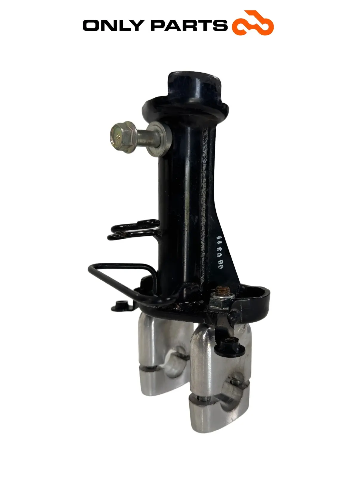 Used HANDLEBAR CLAMP RISER BRIDGE MOUNTS HONDA PCX 125 2011 Honda PCX 125cc 2011 Grigio — real photo 8