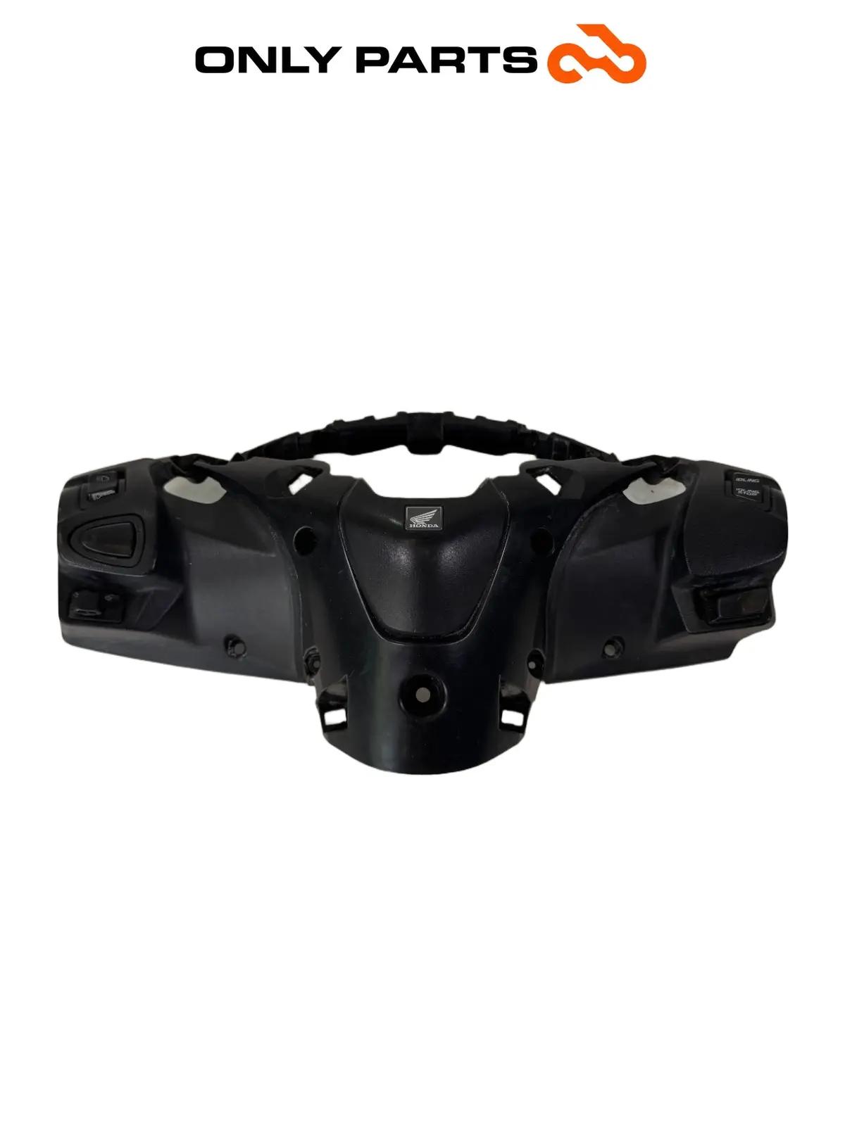 TAPA MANILLAR TRASERA HONDA SH 150 2017 OEM 53206-K77-V000 Honda SH 150cc 2017 Nero de segunda mano — foto real 1