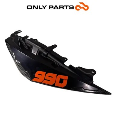 Fianchetto posteriore SX KTM Super Duke 990cc 2006 Nero/Arancione usato — foto reale 1