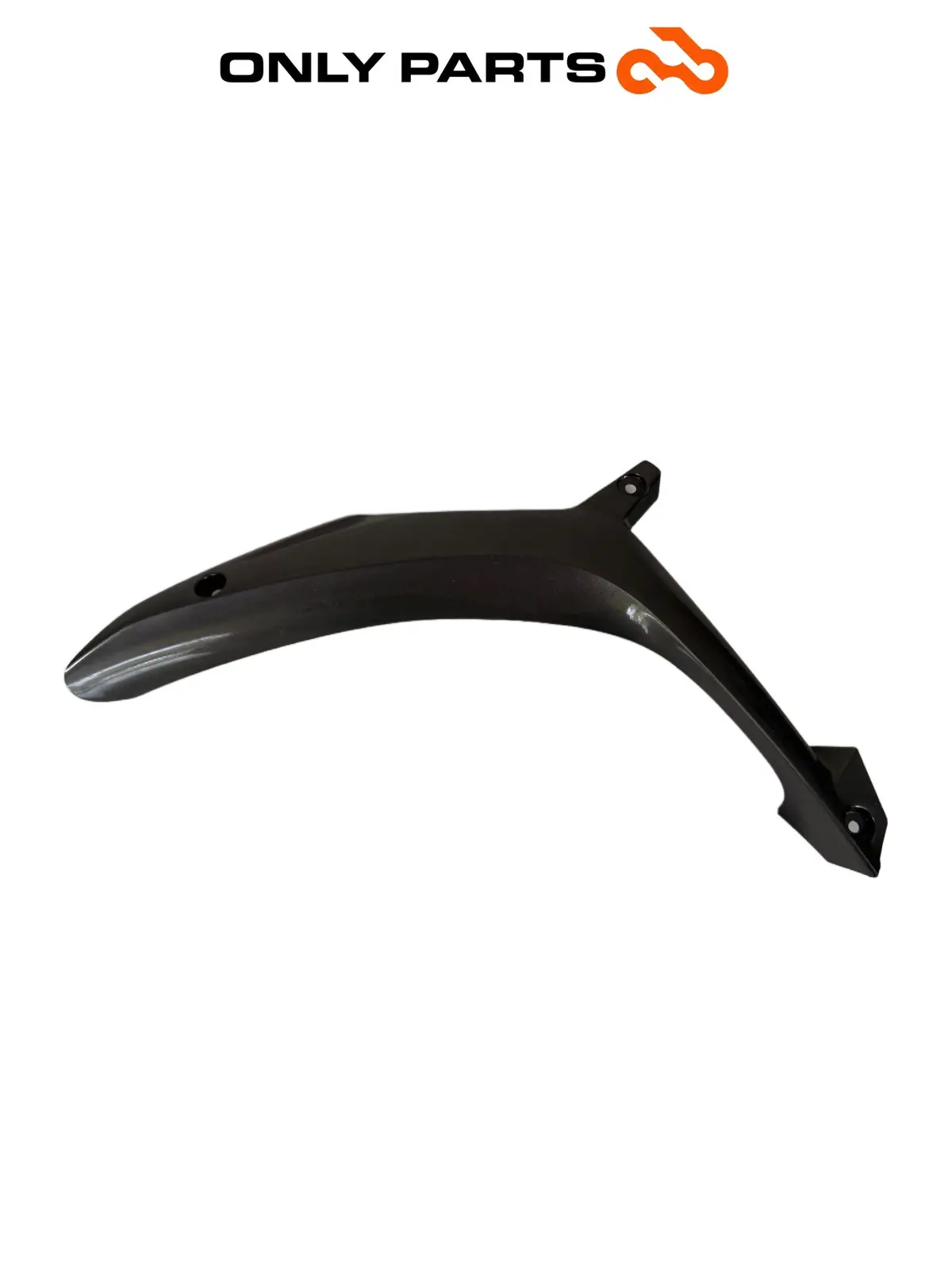 Plastica anteriore inferiore SX Quadro 350 S 2013 Nero usato — foto reale 3