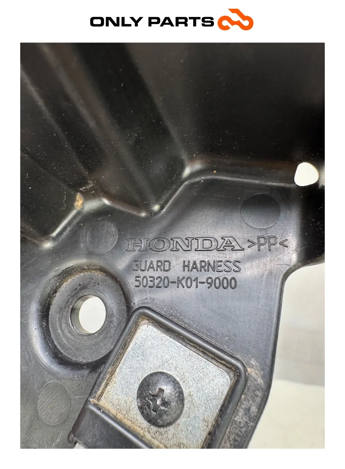 Cover protezione cablaggio Honda SH 150cc 2017 Nero usato — foto reale 9