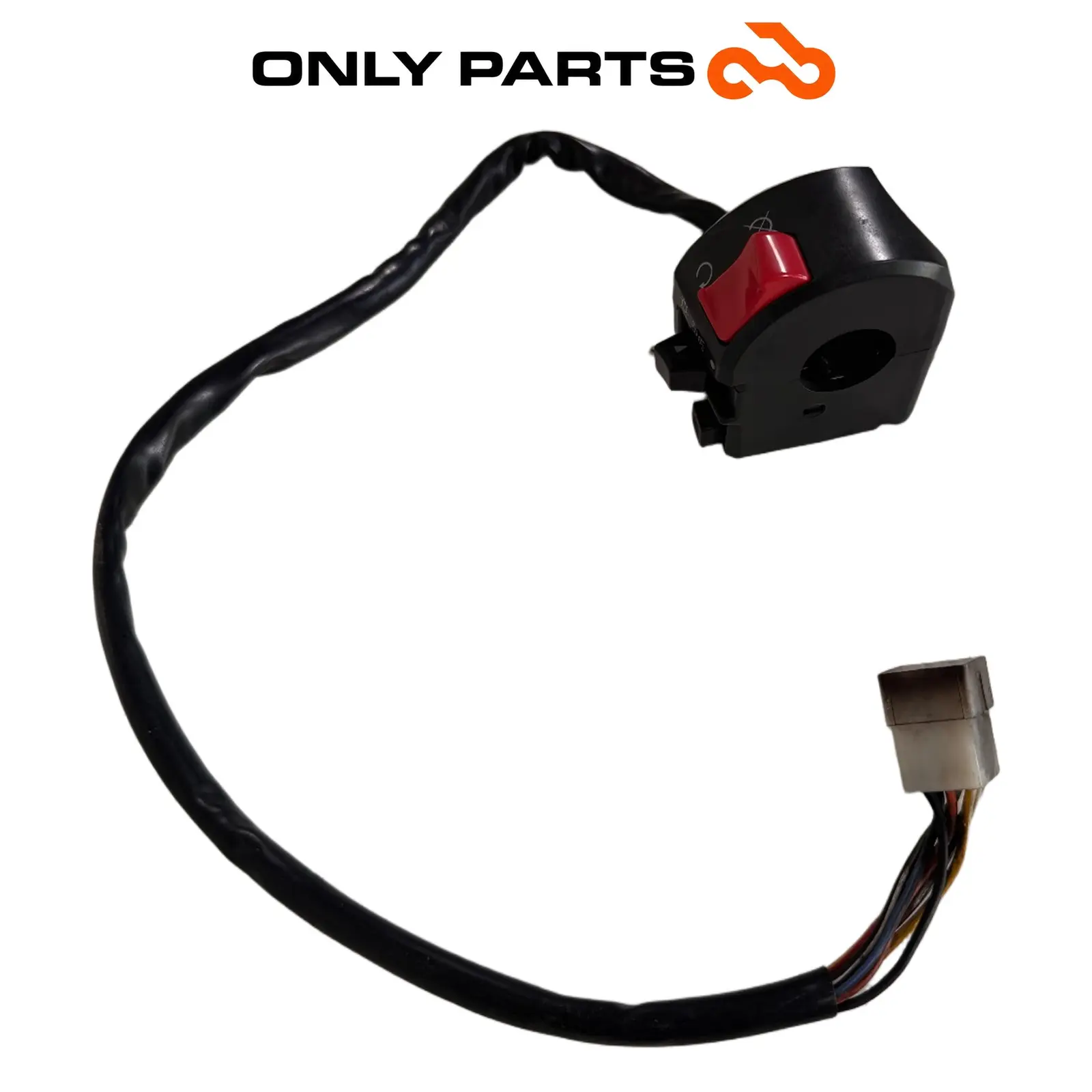 Commutatore DX / blocchetto avviamento KTM Super Duke 990cc 2006 Nero/Arancione usato — foto reale 7