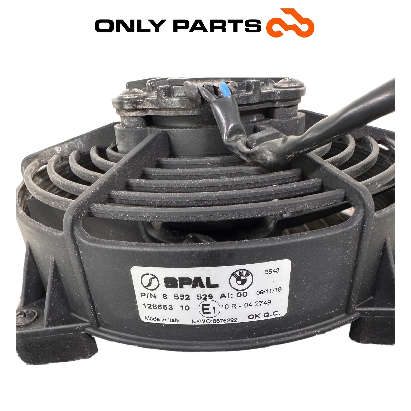 Radiatore acqua + ventola BMW C 400 X 400cc 2020 Blu usato — foto reale 12