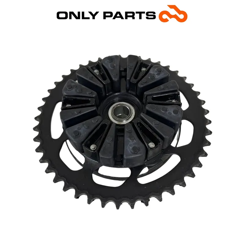 MOZZO PORTACORONA COMPLETO + PARASTRAPPI YAMAHA TRACER 900 2019 / SPROCKET HUB — 2