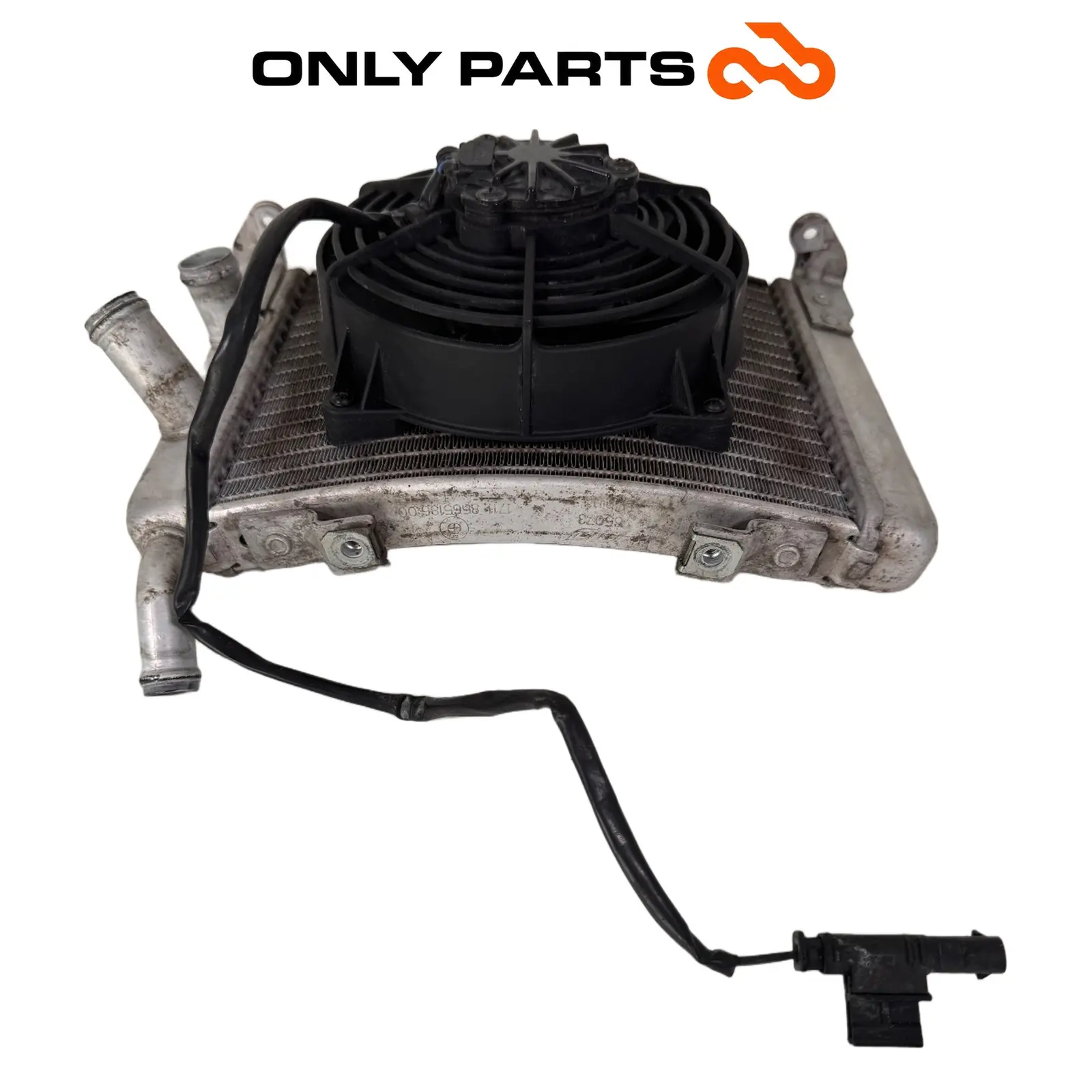 Radiatore acqua + ventola BMW C 400 X 400cc 2020 Blu usato — foto reale 1