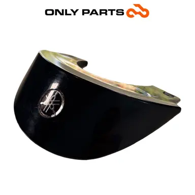 Mascherina scudo anteriore Yamaha XC Versity 300cc 2004 Nero usato — foto reale 2