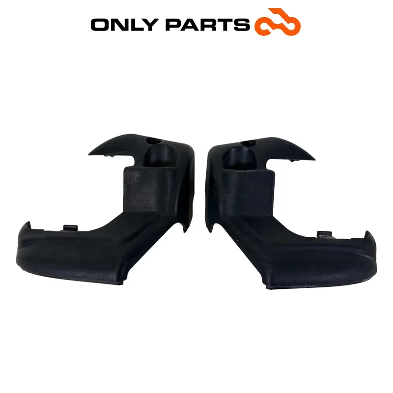 COPPIA COVER PLASTICA LATERALI 851810 851811 APRILIA SCARABEO 300 2010 TRIM OEM — 3