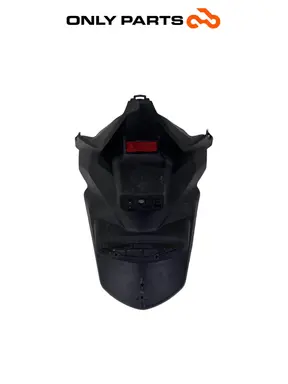 parafango posteriore / portatarga Yamaha X-max 125cc 2014 Grigio opaco usato — foto reale 5