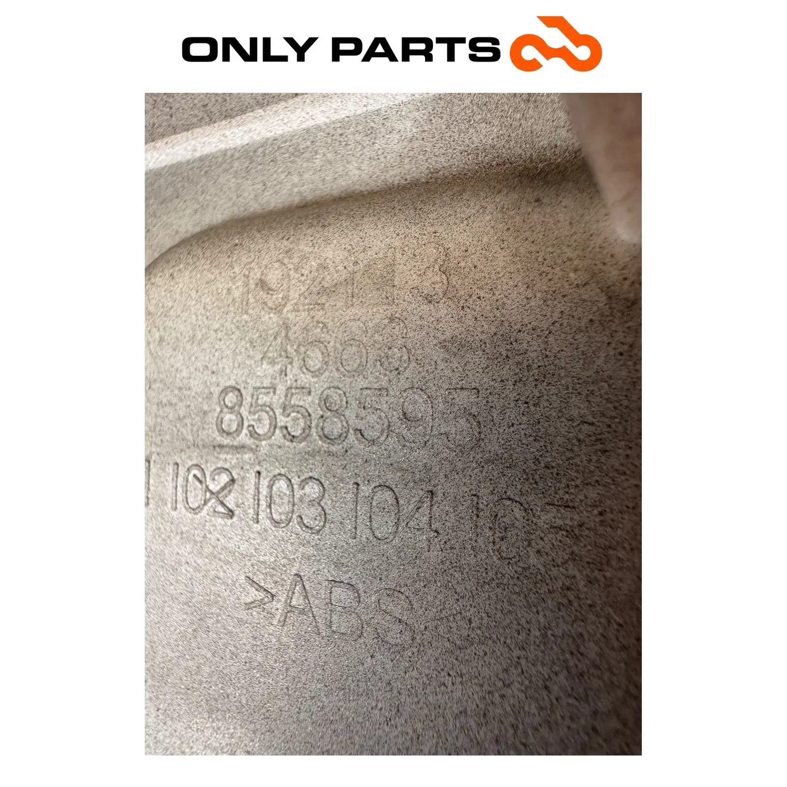 Fianchetto laterale posteriore SX BMW C 400 X 400cc 2020 Blu usato — foto reale 7