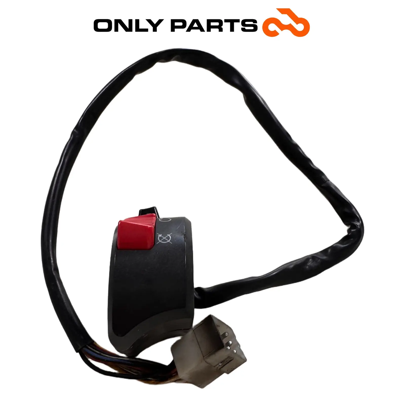 Commutatore DX / blocchetto avviamento KTM Super Duke 990cc 2006 Nero/Arancione usato — foto reale 4