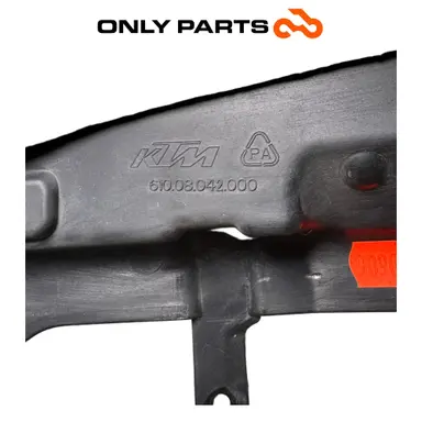 Fianchetto posteriore DX KTM Super Duke 990cc 2006 Nero/Arancione usato — foto reale 9