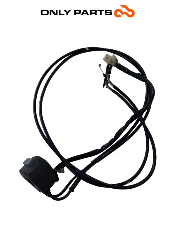 COMMUTATORE DESTRO DX ORIGINALE + CAVI GAS YAMAHA X-MAX 125 2014 / RIGHT SWITCH — 5