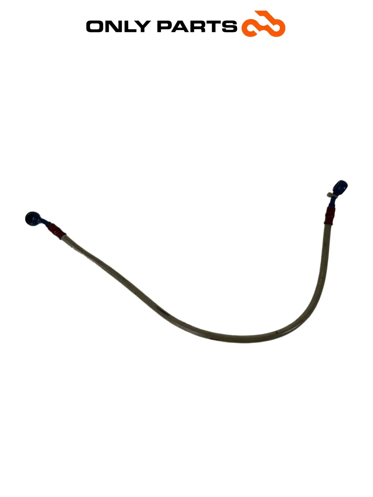 TUBO FRENO TRECCIA AERONAUTICO FRENTUBO KAWASAKI Z750 2004 BRAKE LINE RACCORDI Kawasaki Z 750cc 2004 Nera usato — foto reale 1