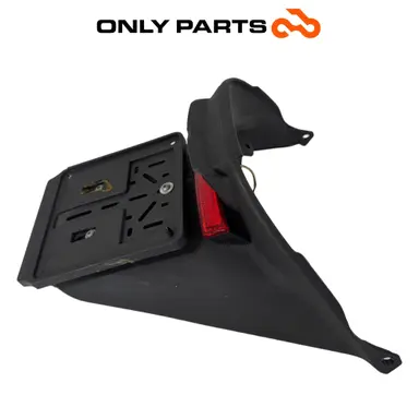 Parafango posteriore + portatarga Piaggio MP3 250cc 2009 Grigio usato — foto reale 4