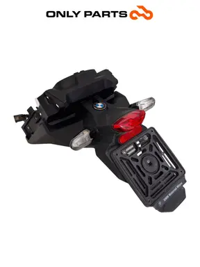 Porta targa BMW C 400 X 400cc 2020 Blu usato — foto reale 3