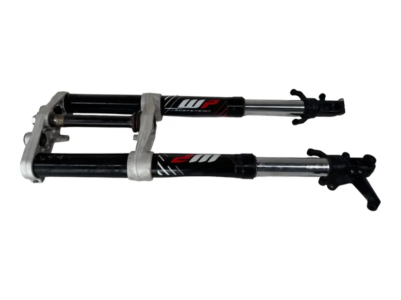 FORCELLA ANTERIORE COMPLETA WP STELI + PIASTRA KTM DUKE 200 2012 / FRONT FORK — 3