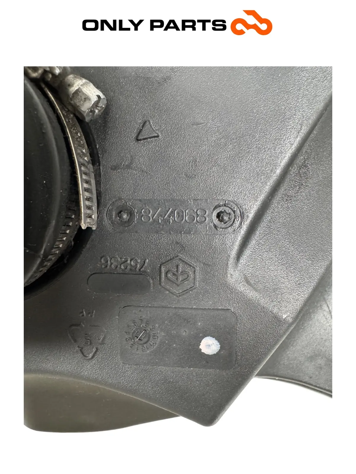 Guscio / coperchio airbox + manicotto — 8